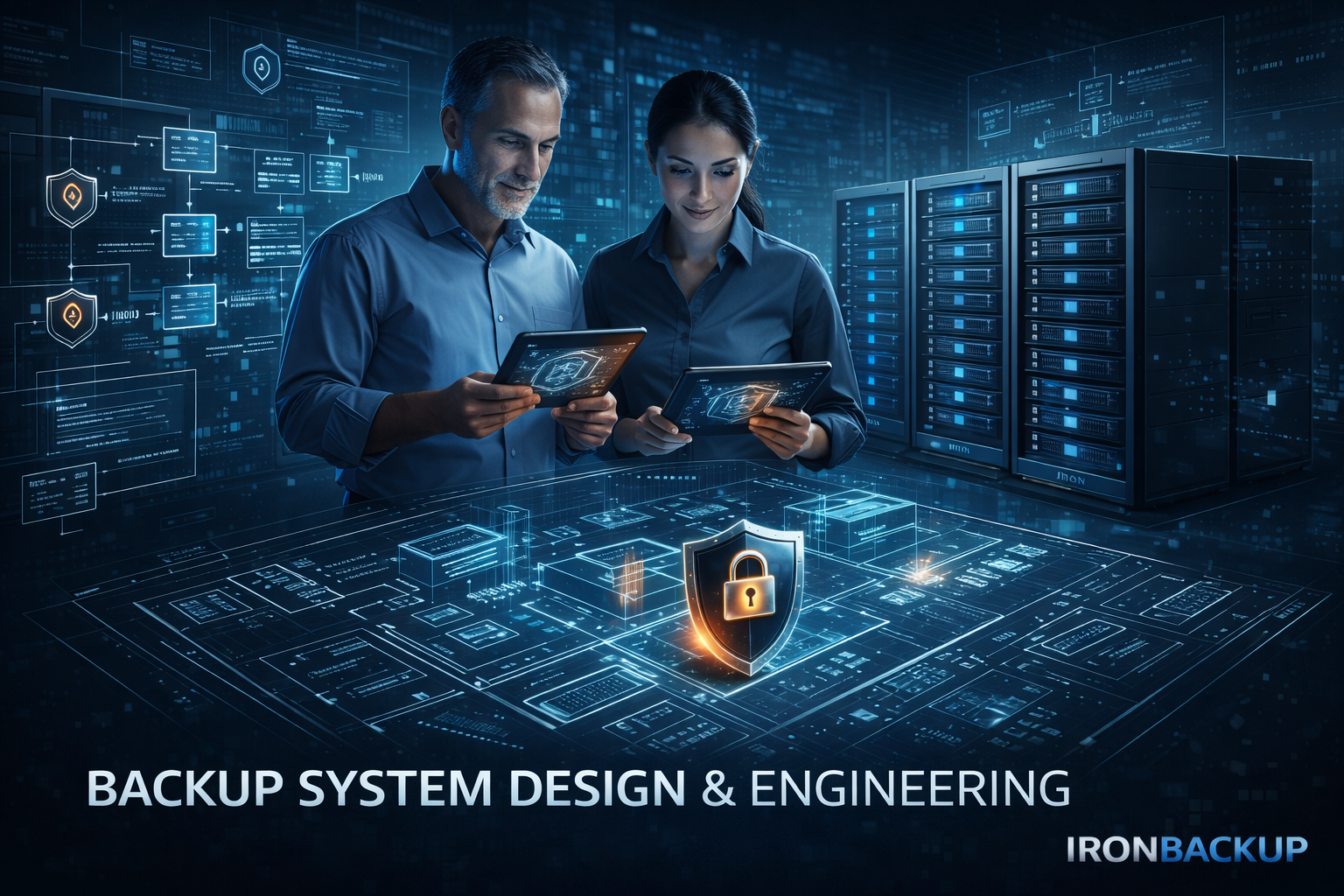 IronBACKUP restore-ready backup infrastructure design